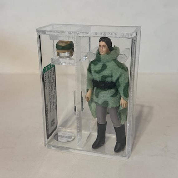 Princess Leia Combat Poncho AFA Graded 85 Complete Star Wars