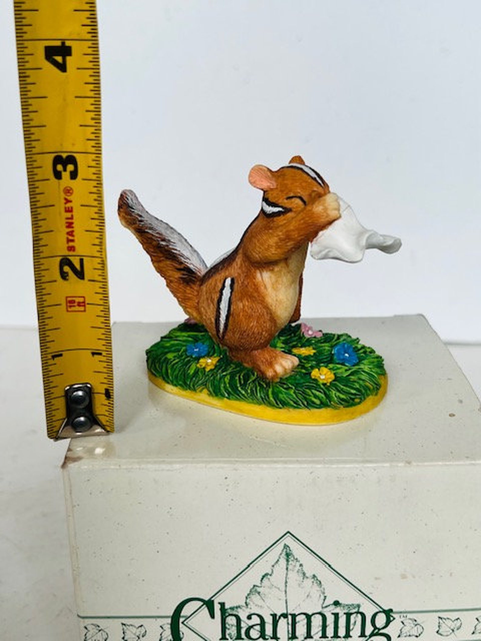 Charming Tail Figurine Fitz Floyd Mouse Anthropomorphic Chipmunk Get ...