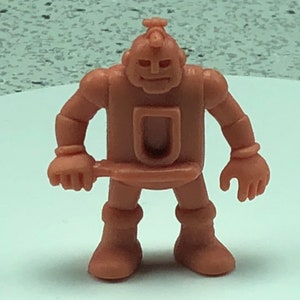 1985 VINTAGE M.U.S.C.L.E. muscle man men wrestling wrestler 1985 action figure Mattel anime flesh color toy #169 Benkiman B robot man