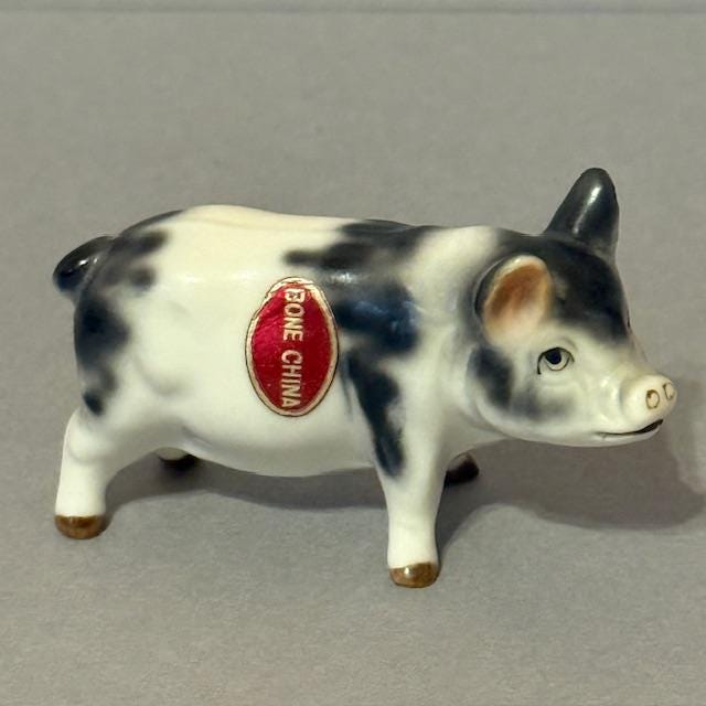 値下げ　希少　美品　LENOX PIGLET 置物　ハート Lenox Pigs - Etsy