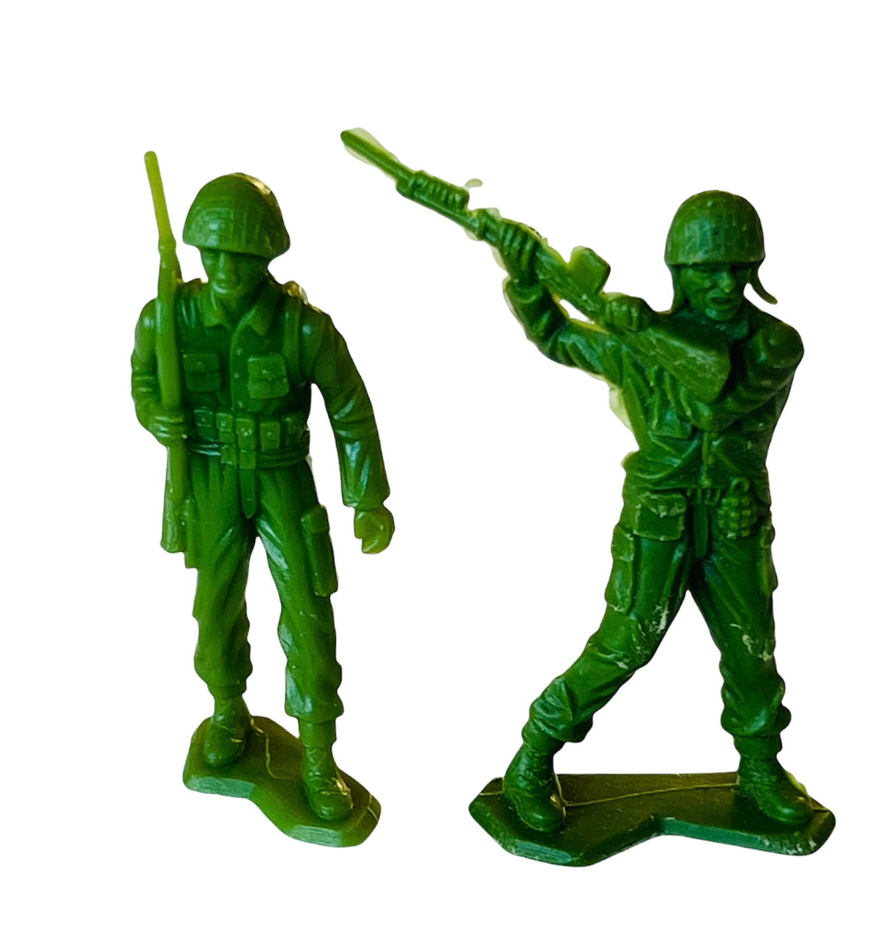 MPC Green Army Men Toy Soldiers Plastic Military Mixed LOT Figures