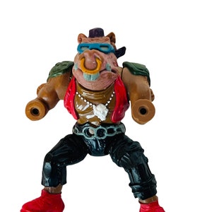 Teenage Mutant Ninja Turtles vintage action figure toy tmnt moc playmates retro vtg accessory accessories weapons Parts Bebop warthog 1988