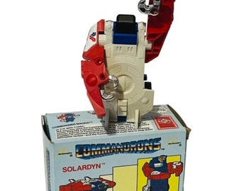 Solardyn Commandrons Transformers Gobot Mcdonalds Tomy Motorized Robo Strux Box BC4