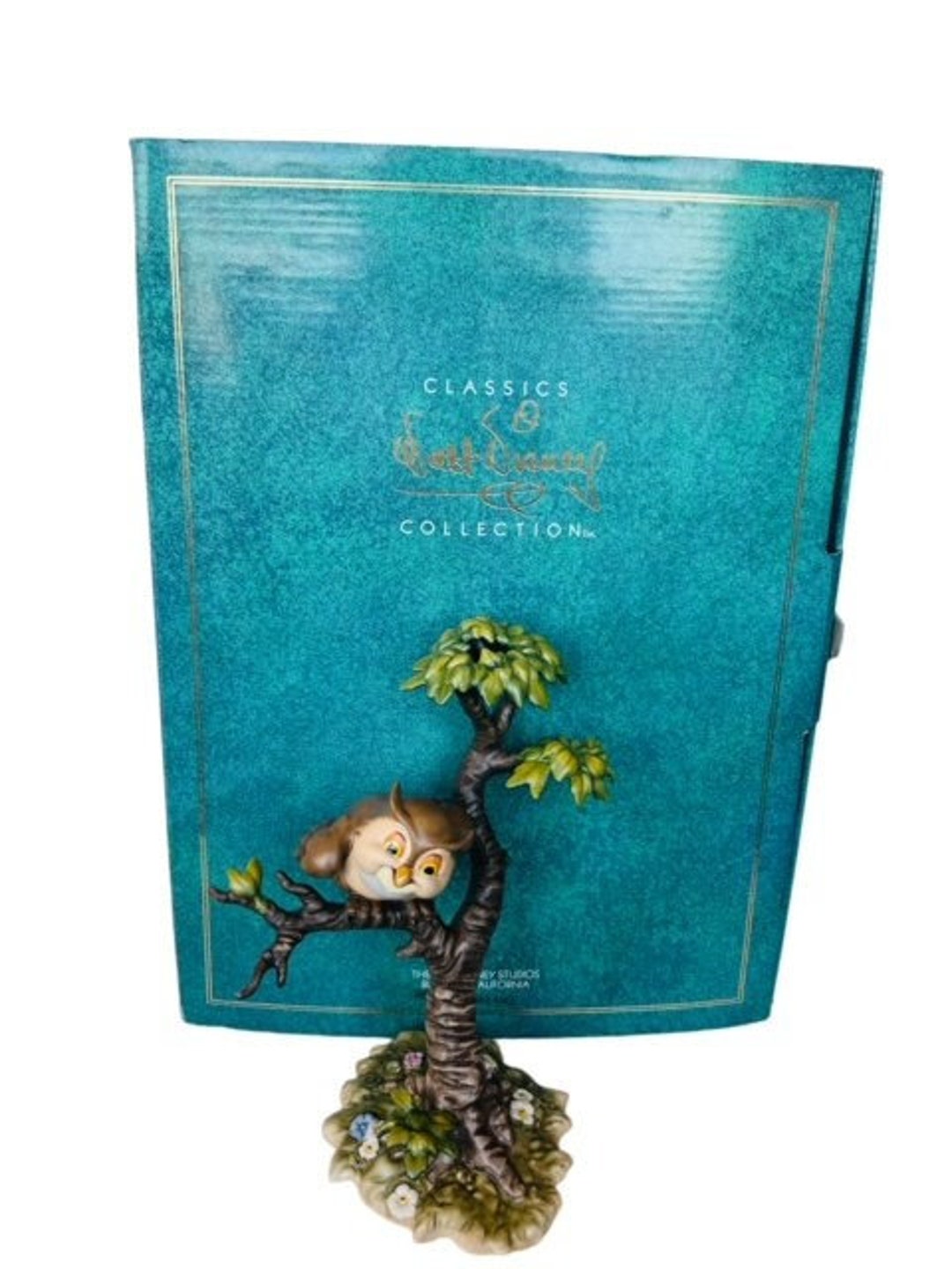 WDCC Disney Figurine Figurine Box Classics Wise Old Owl Bambi 50th ...