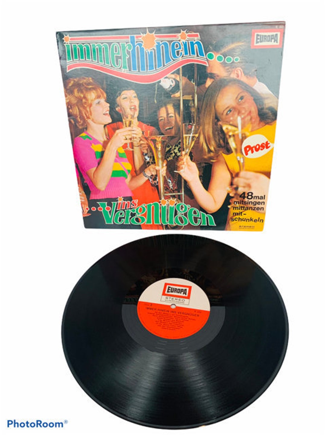 Vinyl Record Lp Vintage Music 33 Rpm 12 Inch 12" Vtg Original Case 1965 ...