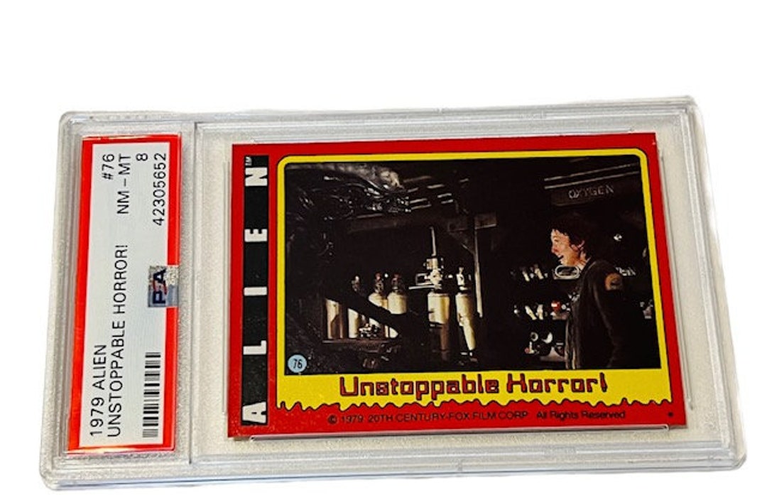 エイリアン トレーディングカード RIPLEY Alien Trading Card Ripley 1979 Fox 20th Sigourney Weaver PSA 8