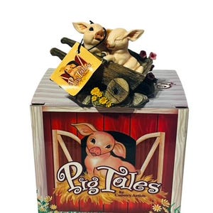 Pig Tales Figurine Anthropomorphic Country Artists London Piglet Wilbur Winnie