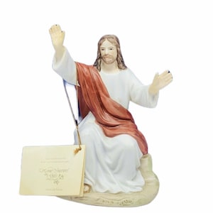 Jesus Christ Figurine Sermon on mount HOMCO statue Greatest stories ever told