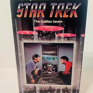 Star Trek Oryginalny serial telewizyjny Kaseta VHS Film Kirk Spock 1985 Galileo Seven Scotty