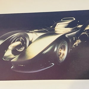 バットマン マイケル・キートン ジャック・ニコルソン ジョーカー 6X5 ロビーカードアート 1989 ヴィンテージ ラドロー 7 ポストカード BC3