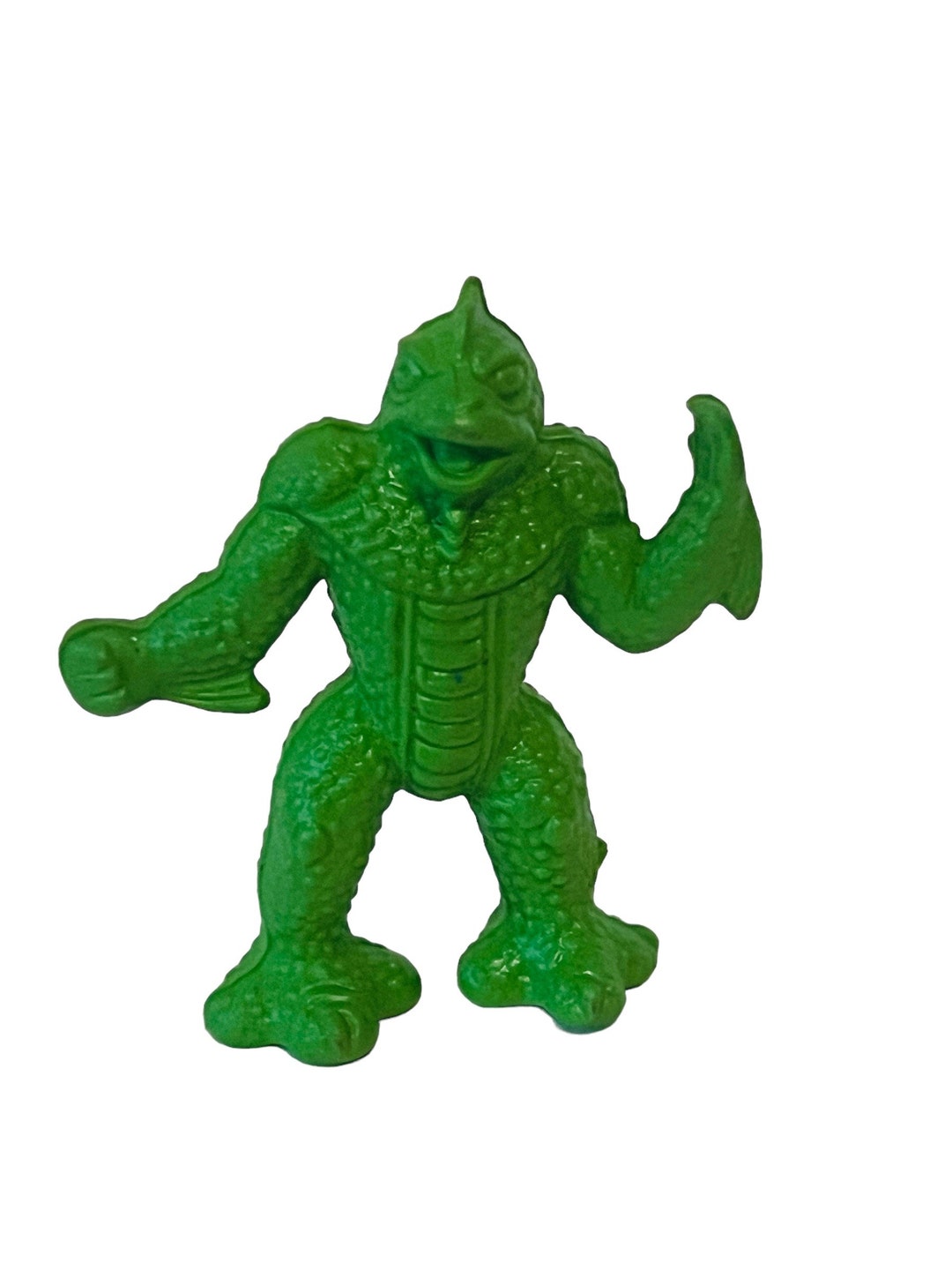 Diener Rubber Toy Figure Eraser Monster Space Alien Kaijou Vtg Green ...