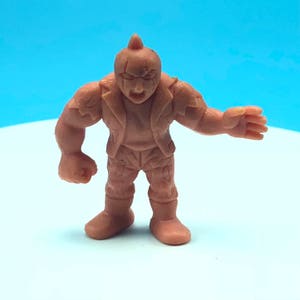 1985 VINTAGE M.U.S.C.L.E. muscle man men wrestling wrestler action figure Mattel anime flesh color toy Kinnikuman #198 soldierman soldier