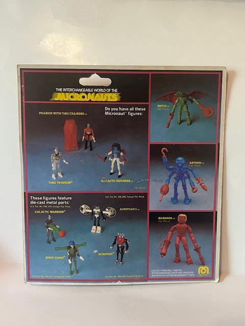 Membros Micronauts Action Figure Toy Vtg Robot 1979 Mego MOC