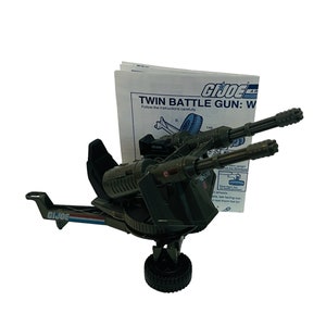 Whirlwind Twin Battle Gun 1983 Gi Joe Cobra Hasbro ARAH Figuur Voertuig COMPLEET