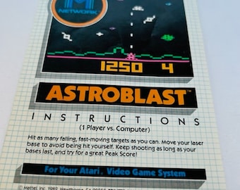 Astroblast atari sale