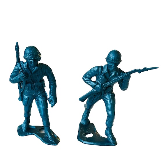 Lot de 250 figurines militaires en plastique pour enfants avec