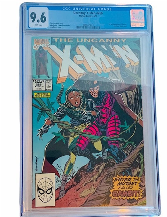 COMIC BOOK VINTAGE Marvel X-men Uncanny #266 First 1st