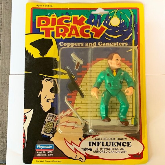 DICK TRACY VINTAGE 1990 Playmates Moc Sealed Action Figure Toy Vtg