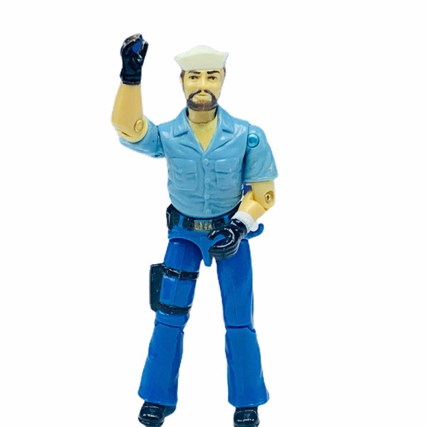 GI JOE HASBRO Shipwreck Sailor ship wreck vintage action figure toy original loose 1985 Hector Delgado great for Uss Flag ship soldiers