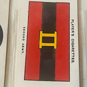 Army Corps Military Trading Card 1925 Tobacco John Player Son Sign Second 2nd