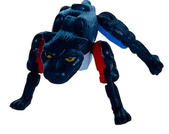 Figura de acción de juguete vintage Transformers Mcdonalds Black Panther 1996 Beast Wars original G1 Takara Japón BMC2