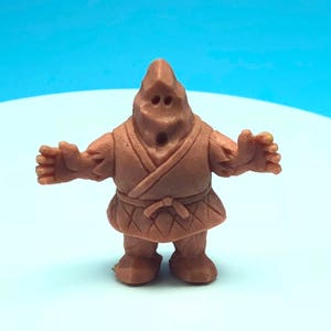 1985 VINTAGE M.U.S.C.L.E. muscle man men wrestling wrestler 1985 action figure Mattel anime flesh toy 54 The Mountain thug buster rock stone