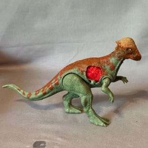 Vintage Jurassic Park Figure Toy Dinosaur Mattel Injured Pachycephalosaurus Ram