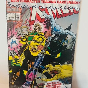 X-Men #2 Quadrinhos Marvel Super Heroes Vtg 1993 SELADO Cartão Colecionável Empyrean BC5