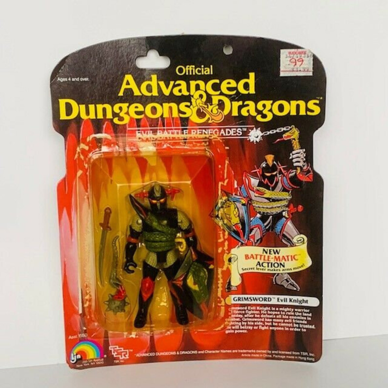 Grimsword Dungeons Dragons action figure LJN toy vtg TSR D&D Etsy Grimsword Dungeons Dragons action figure LJN toy vtg TSR D&D Etsy