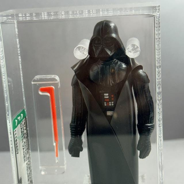 特撮 STAR WARS Darth Vader 1977 Darth Vader AFA Graded 85 Complete Star Wars Figure Kenner HK