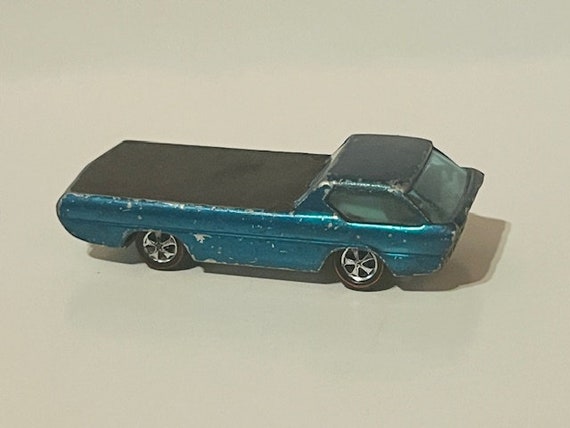 Hot Wheels Red Line Vtg Car Redline Mattel 1967 Deora Blue