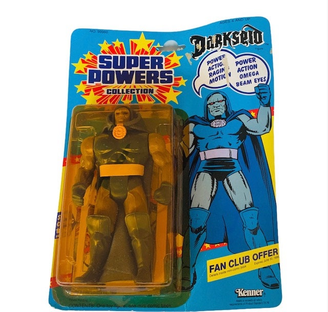 Darkseid Action Figure Toy 1985 Kenner Super Powers RARE Moc