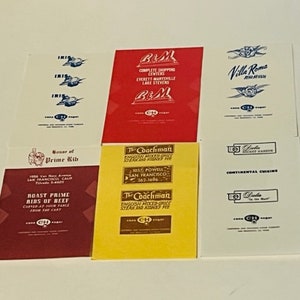 Sugar Packet Advertising Ad Ephemera LOT antique vtg California B&M Coachman LA3
