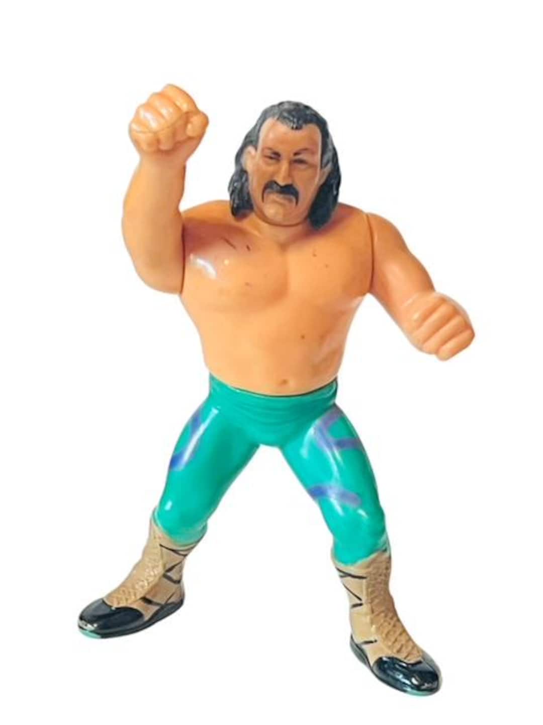 Jake Snake Roberts Action Figure WWF 1990 Hasbro WWE Toy Wrestling