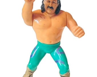 Jake Snake Roberts Action Figure WWF 1990 Hasbro WWE toy wrestling star Titan