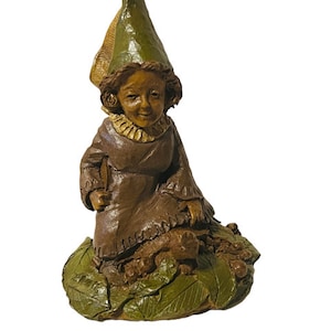 Tom Clark Figurine vtg sculpture signed Cairn coin Gnome 84 Jennie Turtle 1983