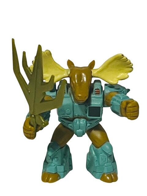 Figurine Battle Beasts - Prickly Porcupine Avec Arme - Takara Hasbro 1986 (Espagne)