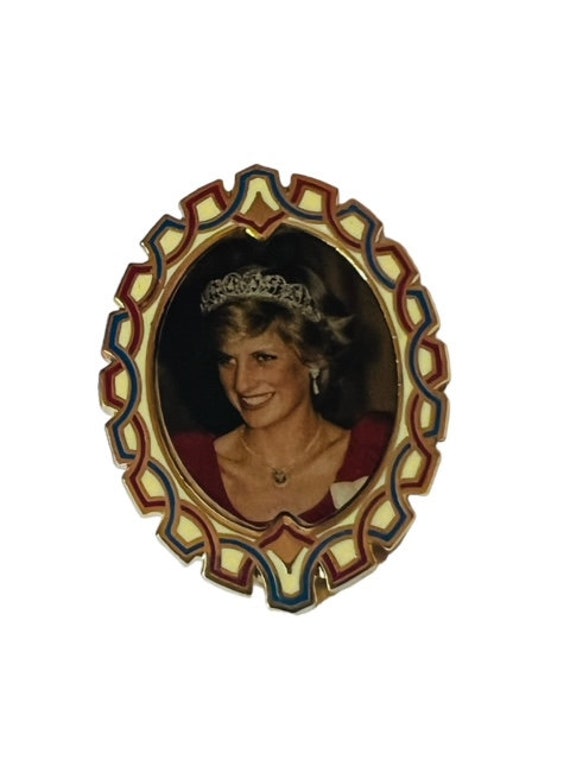 Princess Diana Pin Button Pinback Prince Charles D