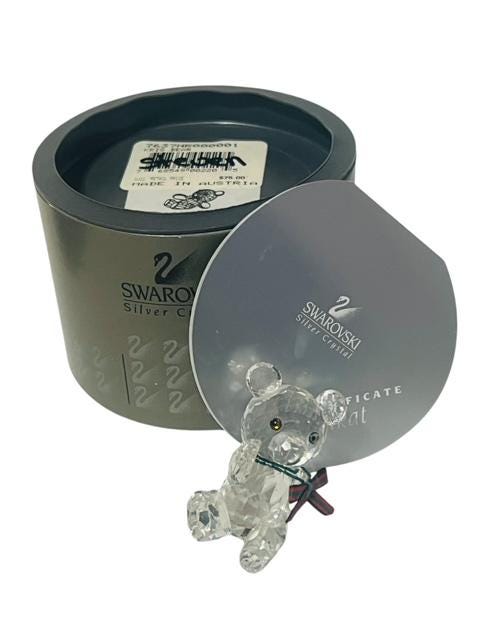 Swarovski teddy bear - Etsy 日本