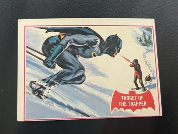 Batman Robin Joker Card 1966 Periodical Topps DC Comics 4A Target