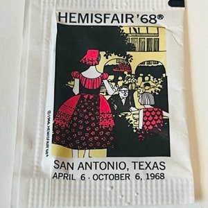Imperial Sugar Land Packet LOT San Antonio Texas Hemisfair 1968 Fair ephemera TX paper SA