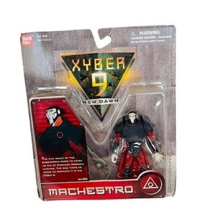 Xyber 9 Action Figure Toy Machestro Bandai New Dawn Doomsday Anime vtg MOC Ruler BMC1
