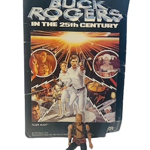 Tiger Man Buck Rogers Action Figure Toy 1979 Mego Dille MOC Card 25th Tigerman BMC1