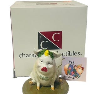 Pig Invasion Figurine Anthropomorphic Character Collectible BOX Latin Hog Farm