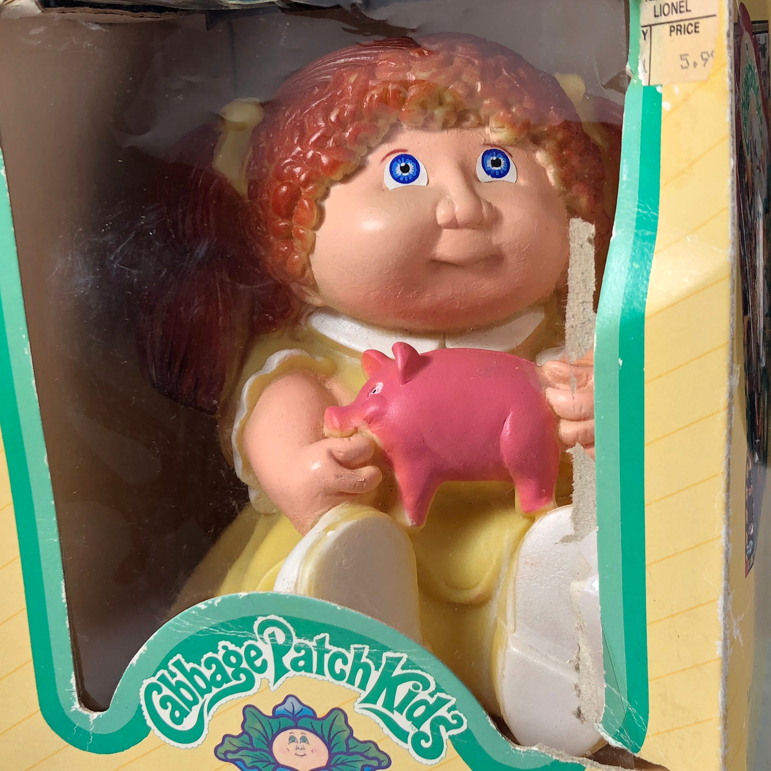 1983 CABBAGE PATCH KIDS piggy bank vintage doll toy Star Power Etsy