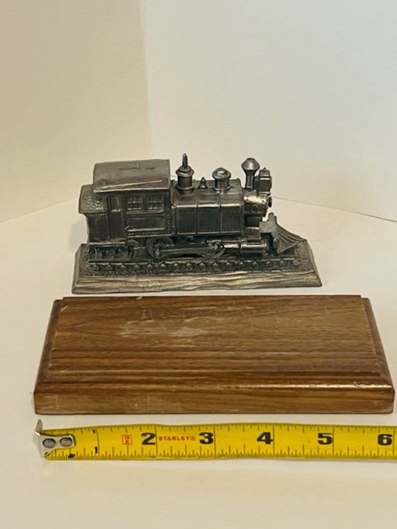 Michael Ricker Pewter Train Locomotive Model Figurine Railroad B&O Teakettle 040 image 4