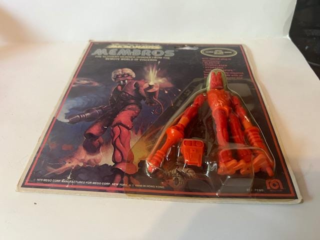 Membros Micronauts Action Figure Toy Vtg Robot 1979 Mego MOC