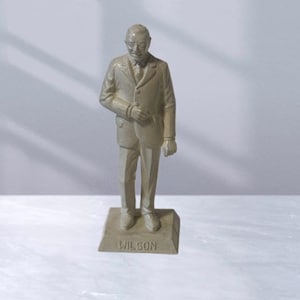 Woodrow Wilson Marx President America Toy Figure Gift 1960s vtg Political 28th