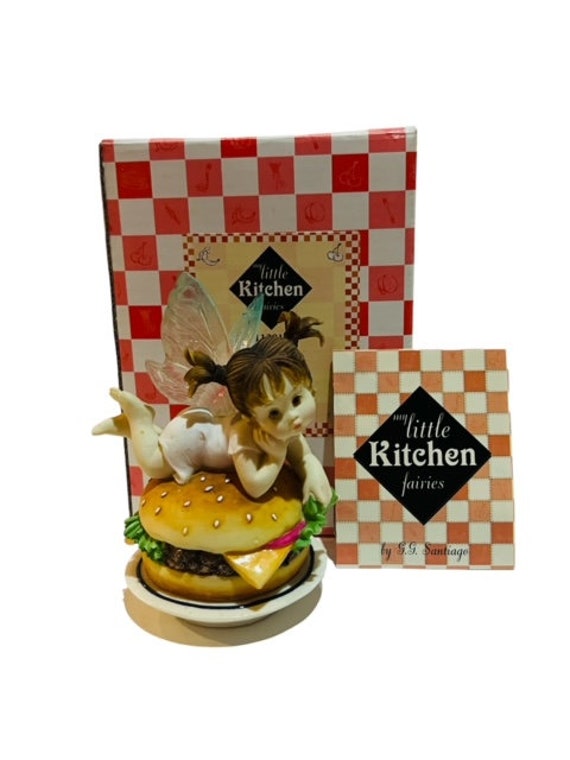 初売り初売り Little My Kitchen NIB Box Fairy Enesco Figurine Fairies その他
