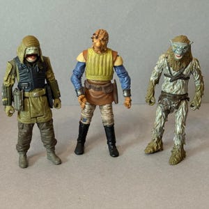 Vintage Star Wars Action Figure Kenner Hasbro Mattel LOT Vizam Werewolf Wolfman
